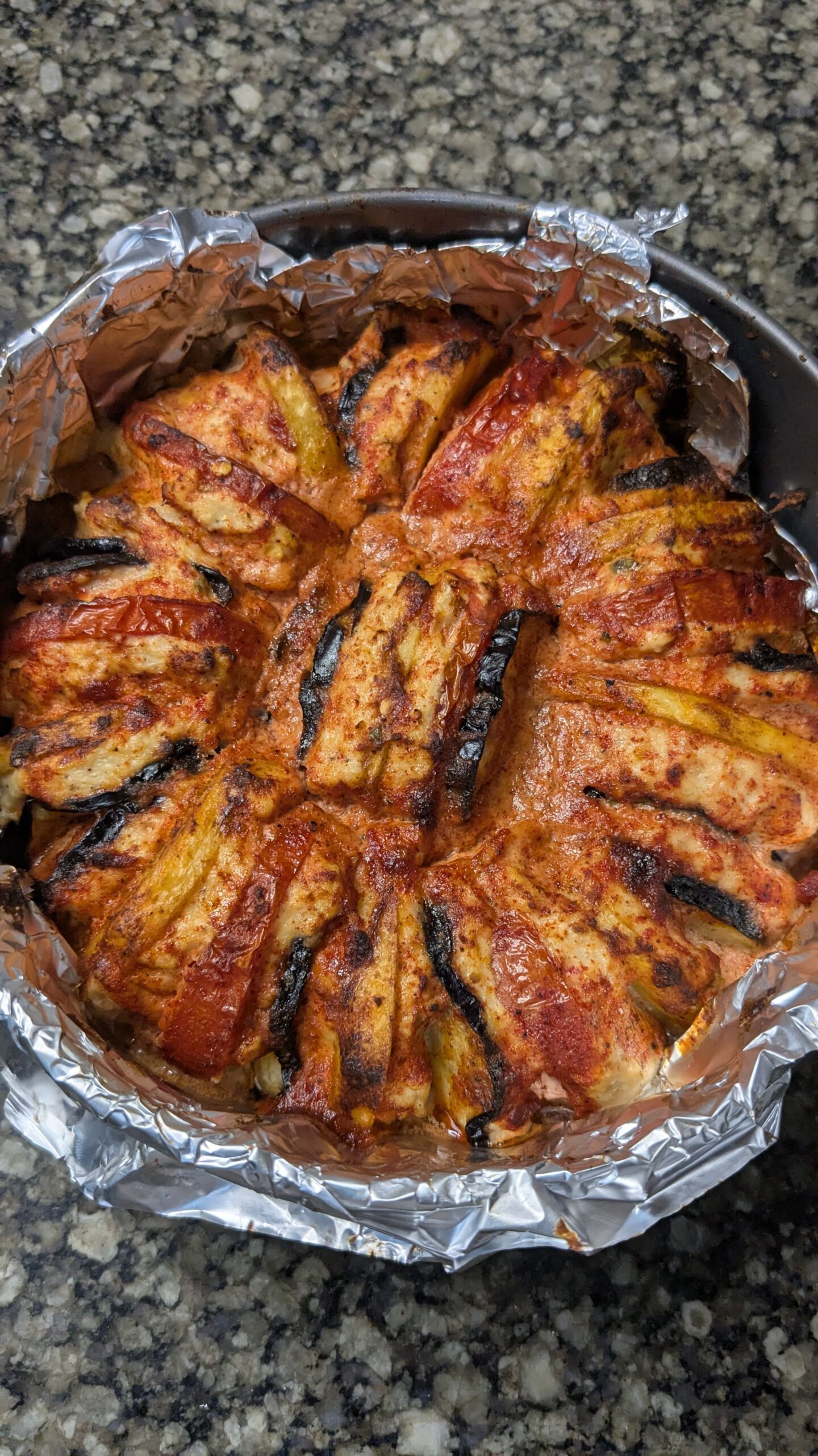Layered chicken bake recipe