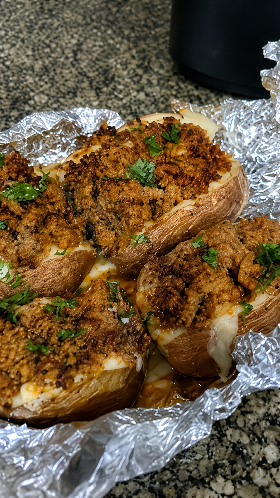 Cheesy Stuffed Baked Potatoes