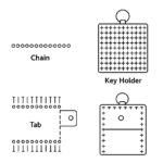 “Crochet Key Holder Case – Stylish & Handy Organizer”