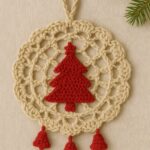 Crochet Christmas Tree Ornament Pattern (Easy & Festive)