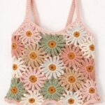 Easy Daisy Crochet Tank Top – Beginner Written Pattern