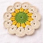 Round Crochet Coaster / Doily Pattern (Step-by-Step)