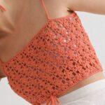 Beginner Crochet Lace Flower Top – Free Written Pattern