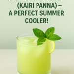 🌿 Refreshing Raw Mango Juice (Kairi Panna) – A Perfect Summer Cooler