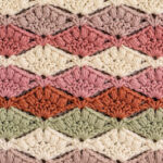 Diamond Cluster Crochet Stitch