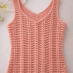 Radiant Ridges Tank Top – Free Beginner Crochet Pattern