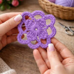 This Crochet Flower Finally Came Out Right (6-Petal Pattern That Actually Works)